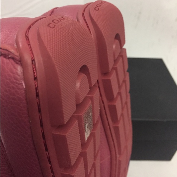 Coach Mary lock up pebble grain lth rouge - Picture 5 of 7